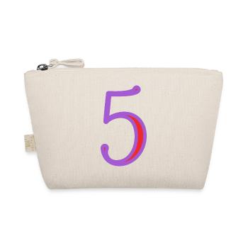 5. 5 YEARS. 5th ANNIVERSARY. 5 YEAR ANNIVERSARY - Organic Pouch - nature - Front
