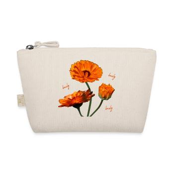 Ringelblumen Ringelblume orangene Blumen - Bio-Täschchen - Natur - Vorne