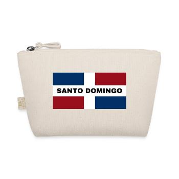 Santo Domingo City in Dominican Republic Flag - Organic Pouch - nature - Front