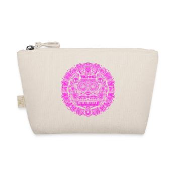 Techno Music Logo - Organic Pouch - nature - Front
