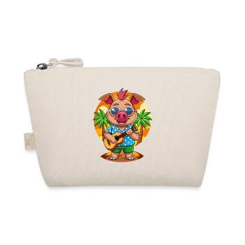 Drôle de cochon d’été plage lunettes de soleil hawaïenne - Trousse biologique - nature - Devant