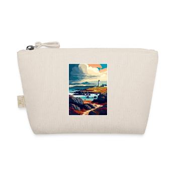 Isle Of Islay Schottland Vintage Reiseposter WPA - Bio-Täschchen - Natur - Vorne