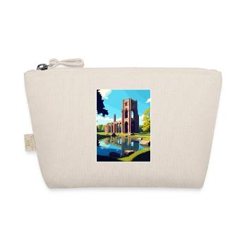Brunnen Abtei Vintage Reiseposter WPA Souvenir - Bio-Täschchen - Natur - Vorne