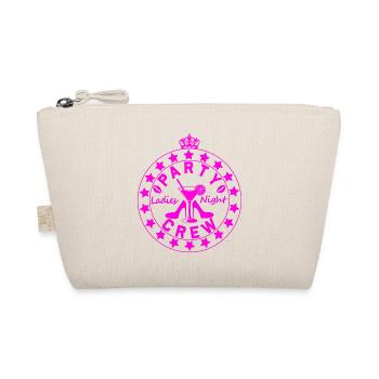 Ladies Night Party Crew Logo - Organic Pouch - nature - Front