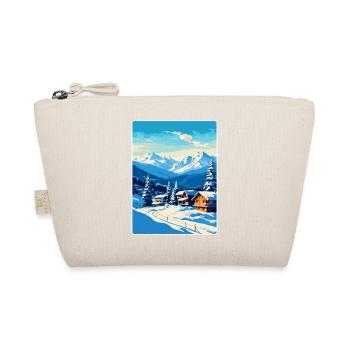 Kitzbühel Autriche Affiche de voyage vintage souvenir - Trousse biologique - nature - Devant