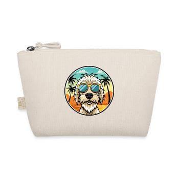Spinone Italiano Hunderasse Cartoon Sonnenbrille Strand - Bio-Täschchen - Natur - Vorne