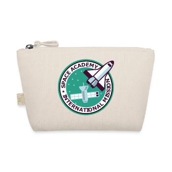 "Vintage Space Academy International" - Bio-Täschchen - Natur - Vorne