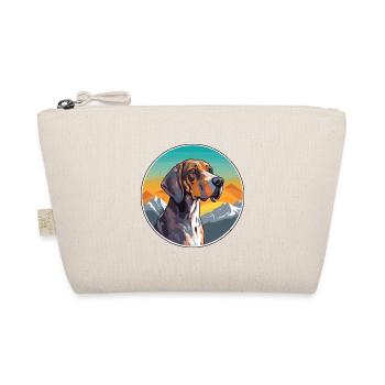 Plott Hund Hund Rasse Cartoon Kawaii Aquarell - Bio-Täschchen - Natur - Vorne