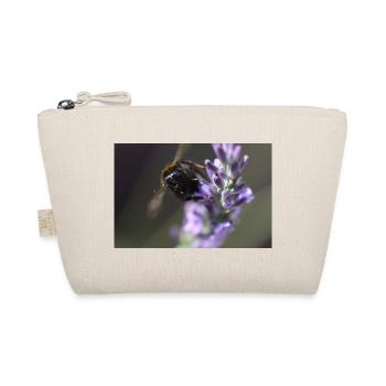Biene lavendel Lavendelblüte - Bio-Täschchen - Natur - Vorne