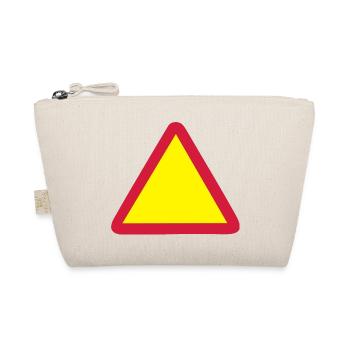 blanco schild - Bio-Täschchen - Natur - Vorne