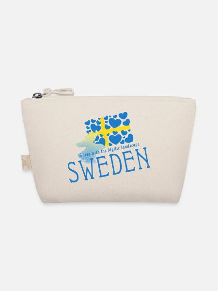 Schweden Sverige Sweden - Bio-Täschchen - Natur