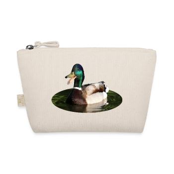 Stockente Ente - Bio-Täschchen - Natur - Vorne
