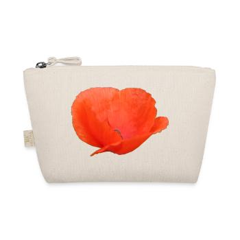 Mohnblume Mohn Klatschmohn - Bio-Täschchen - Natur - Vorne