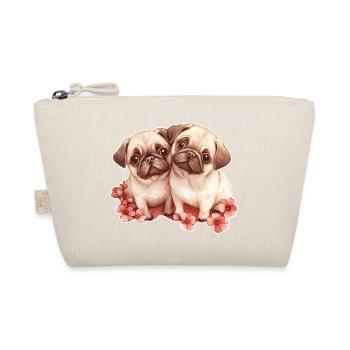 Mops - Bio-Täschchen - Natur - Vorne
