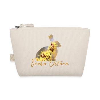 Frohe Ostern - Bio-Täschchen - Natur - Vorne