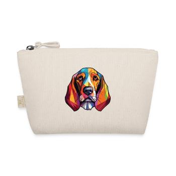 Bruno Jura Hund Rasse Aquarell Illustration - Bio-Täschchen - Natur - Vorne