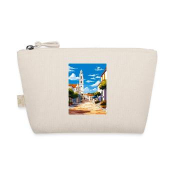 Fatima Portugal Vintage Reiseposter WPA Souvenir - Bio-Täschchen - Natur - Vorne