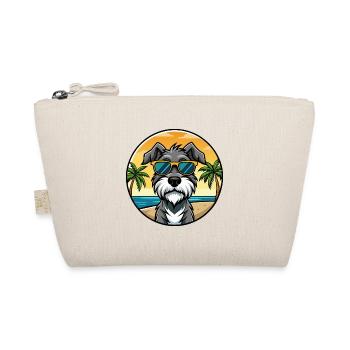 Deutscher Wachtelhund Hunderasse Cartoon Sonnenbrille - Bio-Täschchen - Natur - Vorne