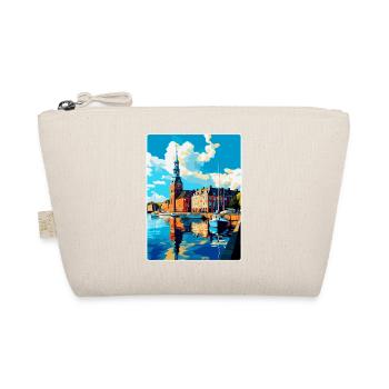 Helsingborg Sweden Vintage Travel Poster Souvenir - Organic Pouch - nature - Front
