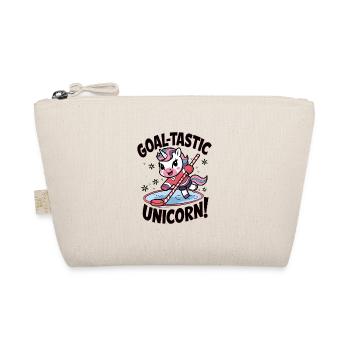 Goal-tastic Unicorn! - Organic Pouch - nature - Front