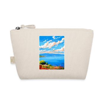 Lac de Bracciano Italie Affiche de voyage vintage WPA Art - Trousse biologique - nature - Devant