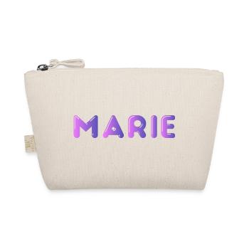 Vorname Marie - Bio-Täschchen - Natur - Vorne