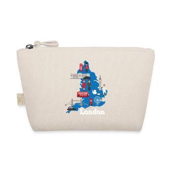 London Is Always A Good Idea UK GB - Bio-Täschchen - Natur - Vorne