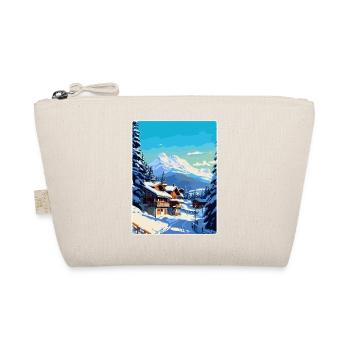 Megève France Affiche de voyage vintage WPA Souvenir - Trousse biologique - nature - Devant