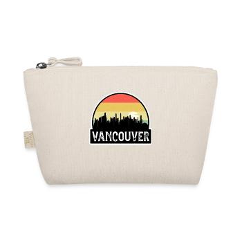 Vancouver-Kanada-Flaggen-Skyline-Reisesouvenir - Bio-Täschchen - Natur - Vorne