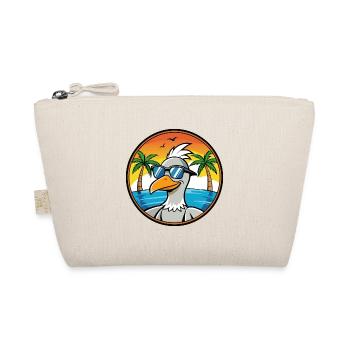 Gans Lustige Cartoon Sommer Strand Sonnenbrille Cool - Bio-Täschchen - Natur - Vorne
