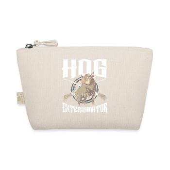 Hog Exterminator Wildschwein Wildschwein Jäger Hog - Bio-Täschchen - Natur - Vorne