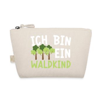 Ich Bin Ein Waldkind - Bio-Täschchen - Natur - Vorne