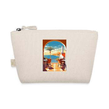 Costa del Sol Spanien Vintage Reiseposter Souvenir - Bio-Täschchen - Natur - Vorne