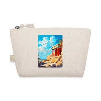 Knossos Palace Greece Vintage Travel Poster WPA - Organic Pouch - nature - Front