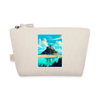 St Michaels Mount England Uk Reiseposter WPA - Bio-Täschchen - Natur - Vorne
