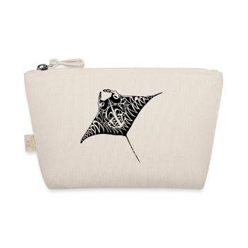 mantaray maori blk - Bio-Täschchen - Natur - Vorne
