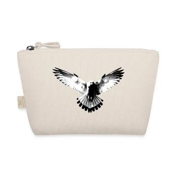 Faucon noir et blanc - Trousse biologique - nature - Devant