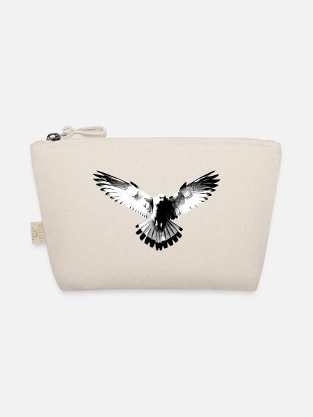 Faucon noir et blanc - Trousse biologique - nature