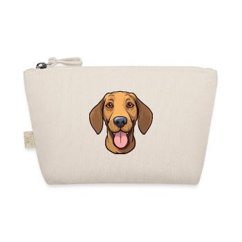 Plott Hund Hund Rasse Aquarell Karikatur Kawaii Cl - Bio-Täschchen - Natur - Vorne