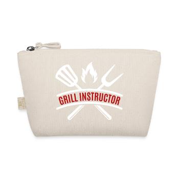 grill instructor - Bio-Täschchen - Natur - Vorne