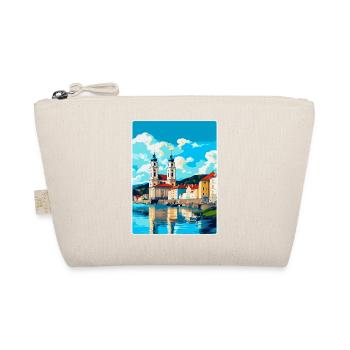 Passau Germany Vintage Travel Poster Souvenir WPA - Organic Pouch - nature - Front
