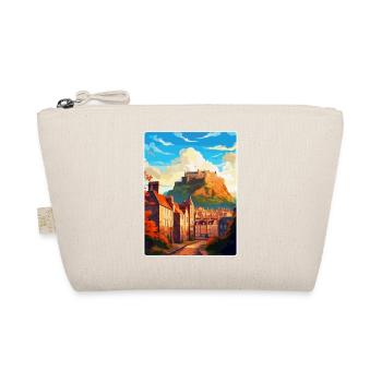 Edinburgh Scotland Uk Travel Poster Souvenir WPA - Organic Pouch - nature - Front