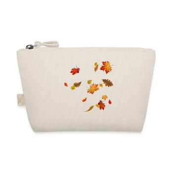 Herbstblätter - Bunte Ahorn- und Eichenblätter - Bio-Täschchen - Natur - Vorne