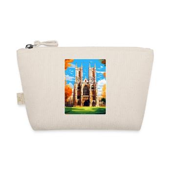 Westminster Abbey London England Großbritannien Reiseplakat - Bio-Täschchen - Natur - Vorne