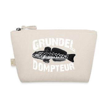 Ich fische Grundeln - Bio-Täschchen - Natur - Vorne
