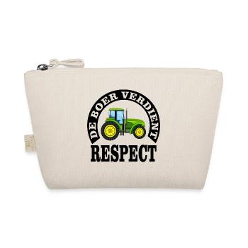 Les agriculteurs méritent le respect - Trousse biologique - nature - Devant