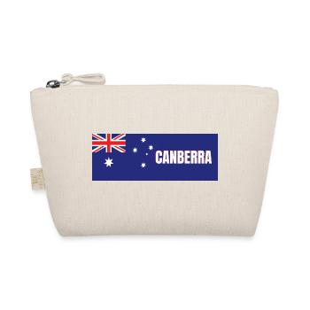 Canberra City in Australian Flag - Organic Pouch - nature - Front