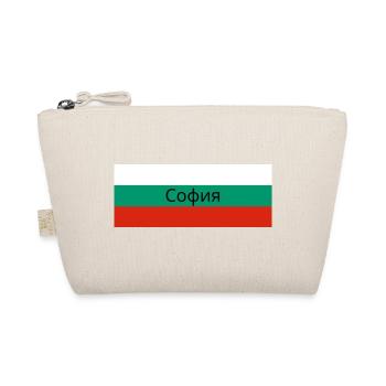 Sofia City in Bulgarian Flag - Organic Pouch - nature - Front