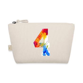 NUMÉRO 4 ANS 4E ANNIVERSAIRE - Trousse biologique - nature - Devant