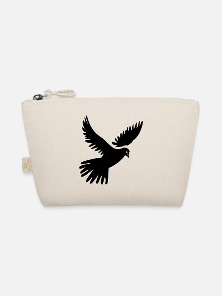 Peace Dove - Bio-Täschchen - Natur